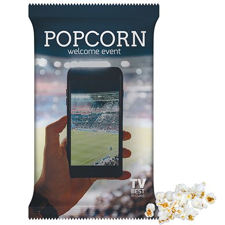 Popcorn süß, ca. 35g, Maxi-XXL-Tüte, myfitmix