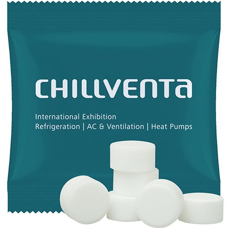 Pfefferminz Drops zuckerfrei, ca. 5g, Mini-Tüte, myfitmix