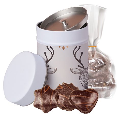 Schoko-LebkuchenMix, ca. 100g, Beutel in Metalldose Maxi, myfitmix