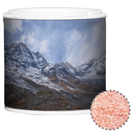 Rosa Kristallsalz, ca. 50g, Gewürzpappstreuer, myfitmix