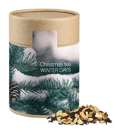 Wintertage Tee, ca. 150g, Kraftpapierdose Maxi, myfitmix