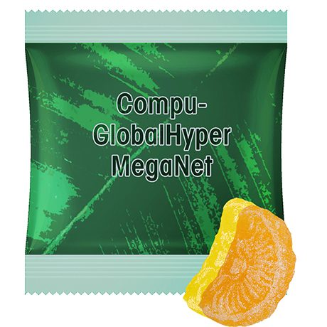 Zitrone und Orangen Bonbons, ca. 17g, Midi-Tüte, myfitmix
