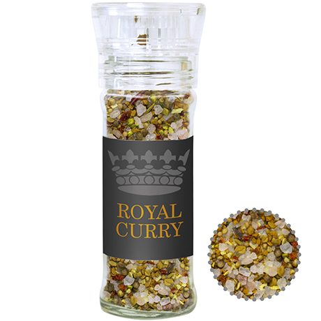 Royal Curry, ca. 60g, transparente Gewürzmühle, myfitmix