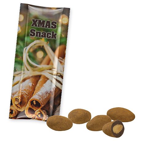 Schokomandeln mit Zimt, ca. 25g, Snack Stick, myfitmix
