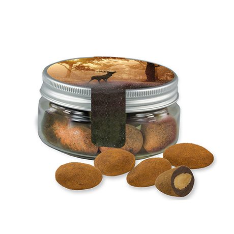 Schokomandeln mit Zimt, ca. 70g, Sweet Dose Mini, myfitmix