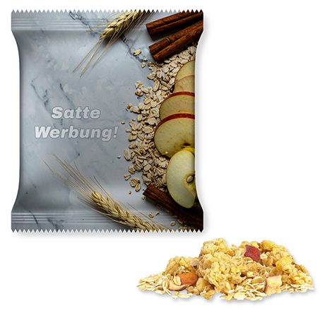 Porridge Apfel-Zimt, ca. 50g, Maxi-Tüte, myfitmix