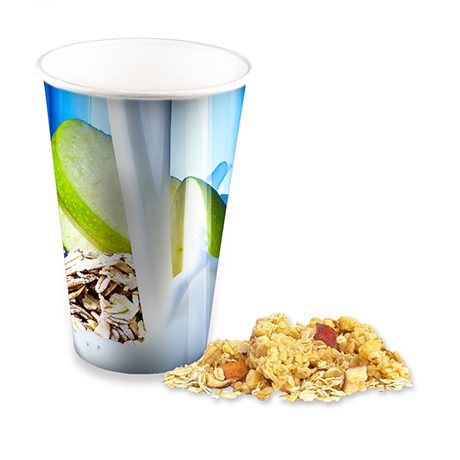Porridge Apfel-Zimt, ca. 50g, Snackbecher Maxi, myfitmix