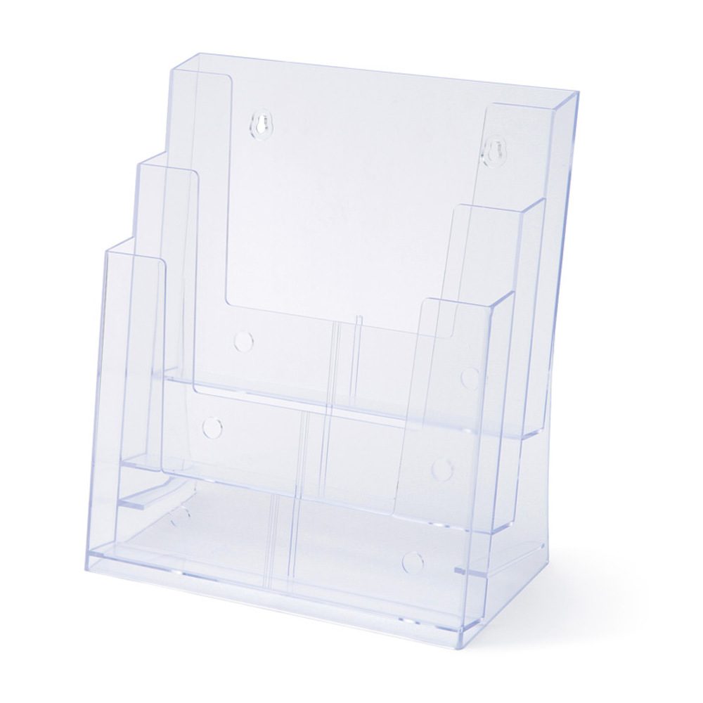 Tisch-/Wandprospekthalter für 3xDIN A4, Scritto®