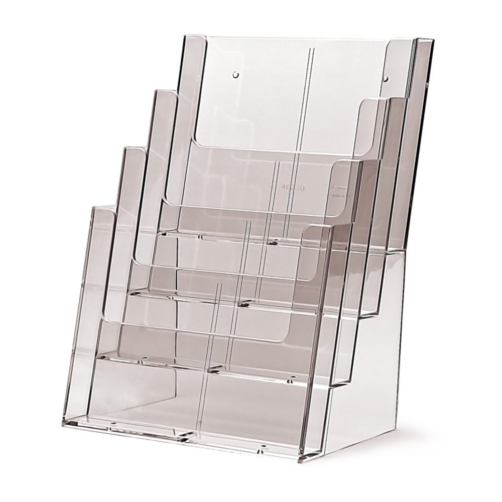 Tischaufsteller 4xA4 ohne Fachteiler CD, Taymar®