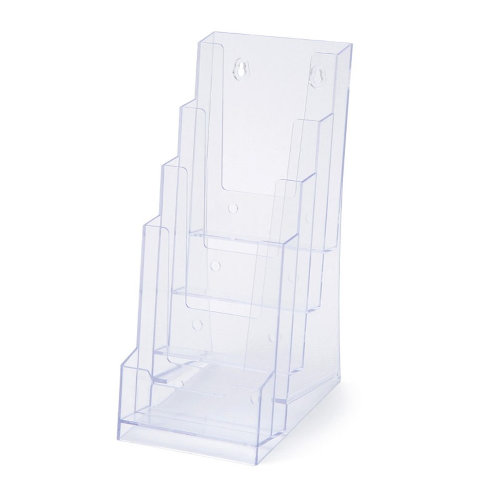 Tisch-/Wandprospekthalter für DL 4-stufig, Scritto®