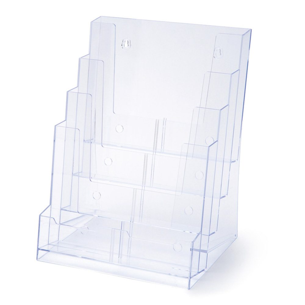 Tisch-/Wandprospekthalter für 4xDIN A4, Scritto®