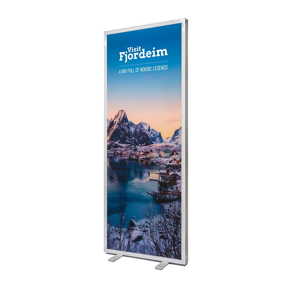 Brightbox Double Glow Doppelseitig 100 x 250 cm, Showdown Displays