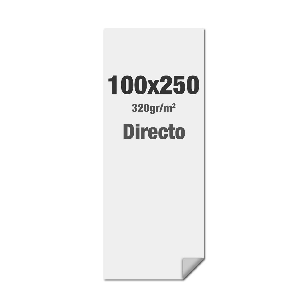 Brightbox Glow 100 x 250 Ghost Directo Blockout, Showdown Displays