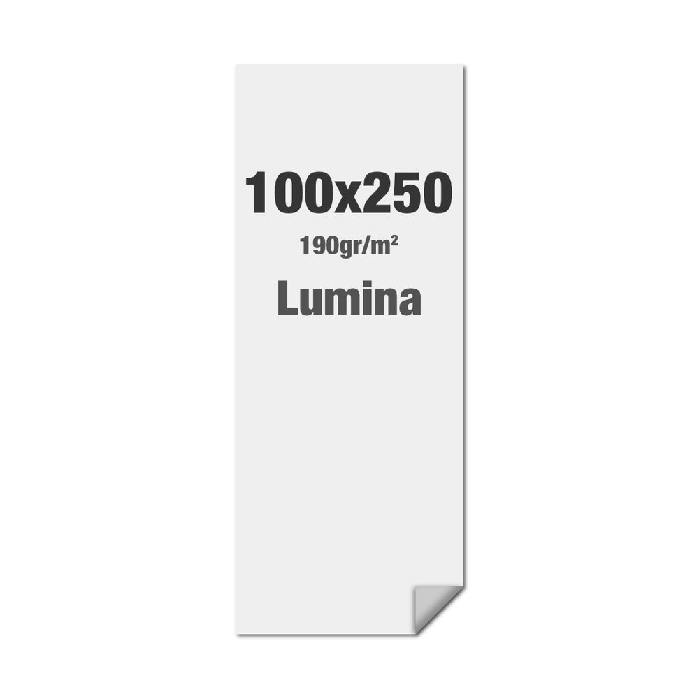 Brightbox Glow 100 x 250 Print Lumina, Showdown Displays
