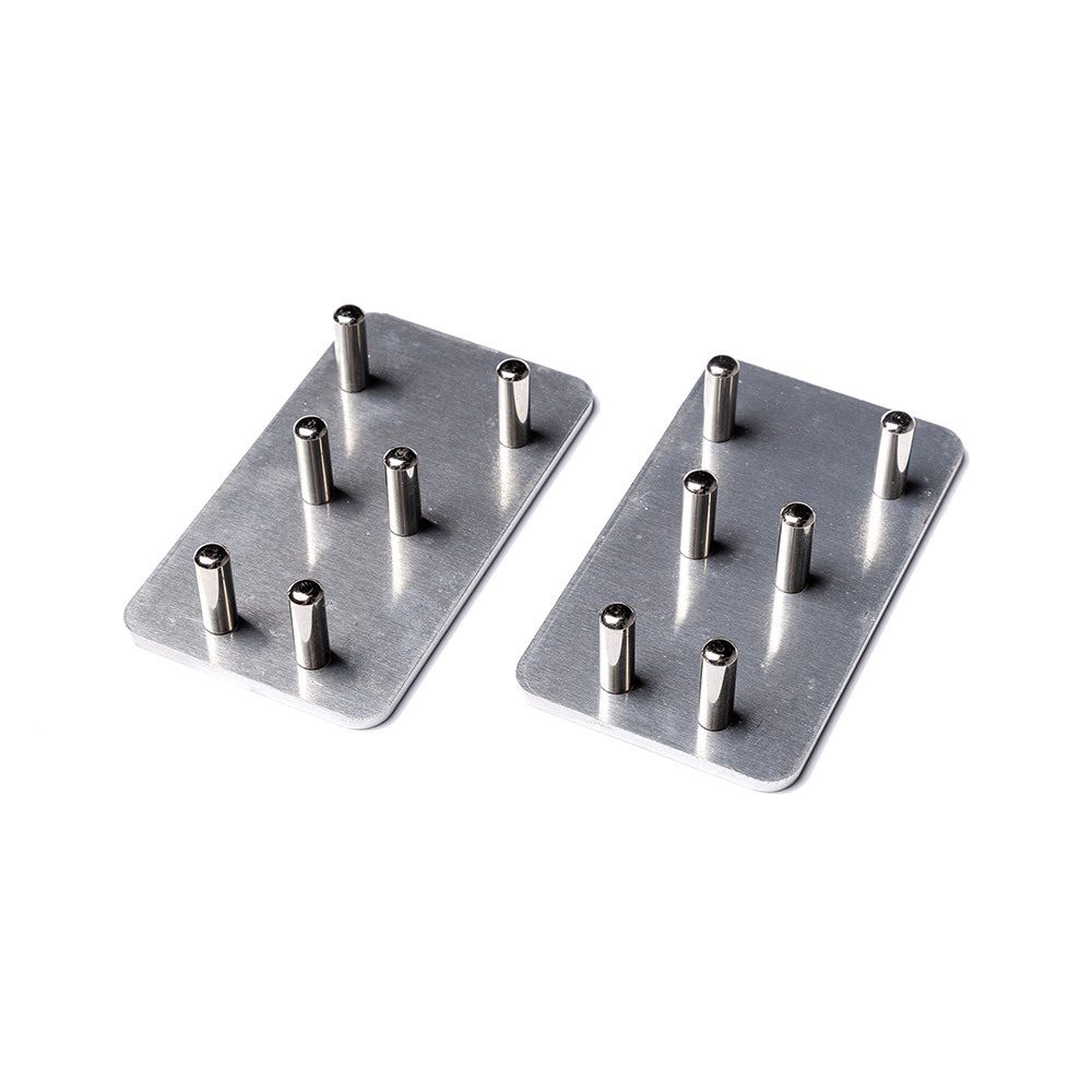 Brightbox Pro Flex Wand T-Verbinder für 3 Rahmen, Set mit 2 Stück, Showdown Displays