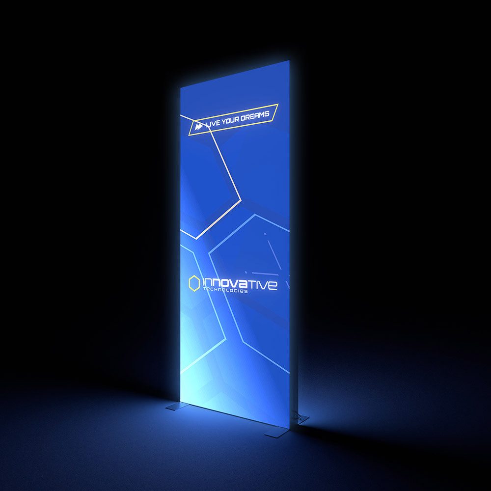 Brightbox Pro Flex Wand 100 x 250 cm Doppelseitig, Showdown Displays