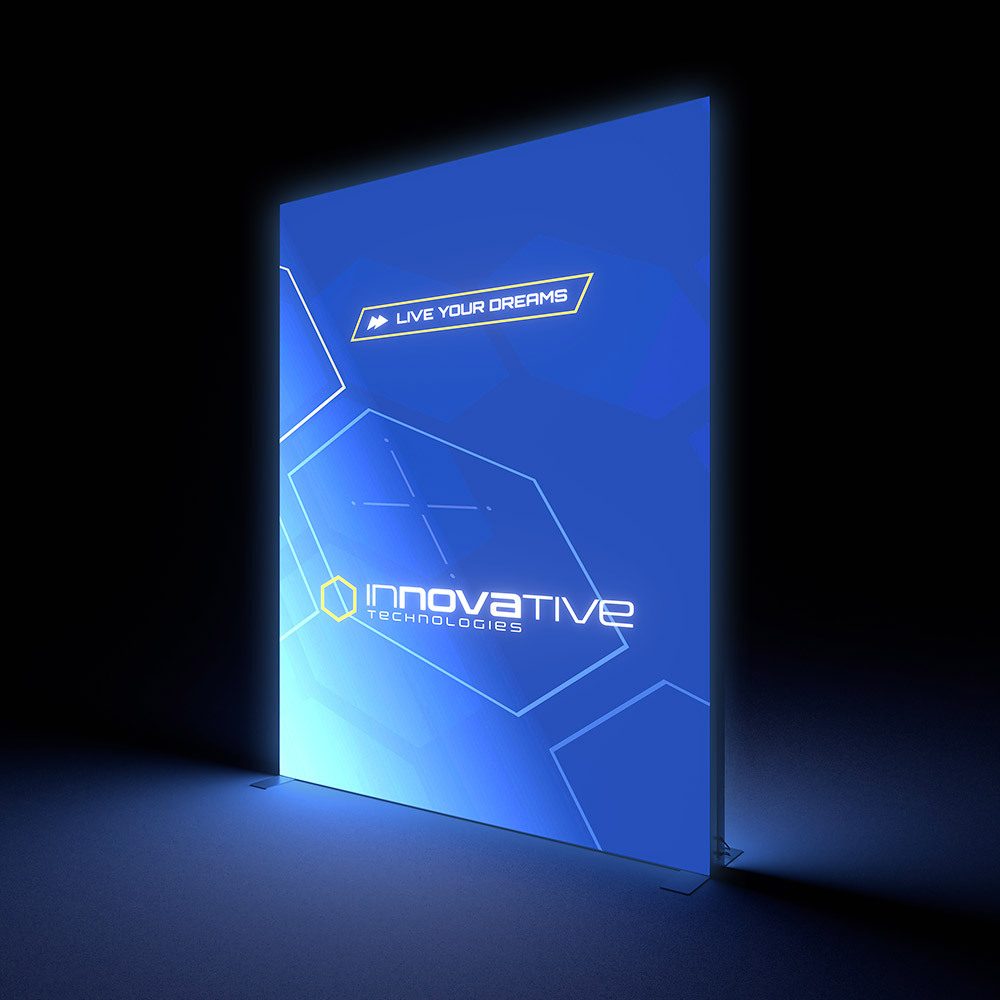 Brightbox Pro Flex Wand 200 x 250 cm Doppelseitig, Showdown Displays