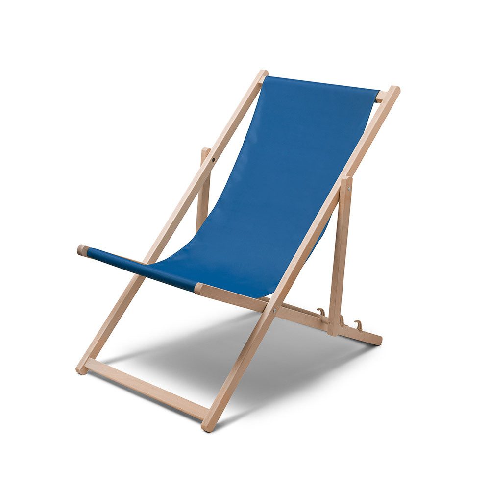 Liegestuhl Relax Classic Blau, Showdown Displays