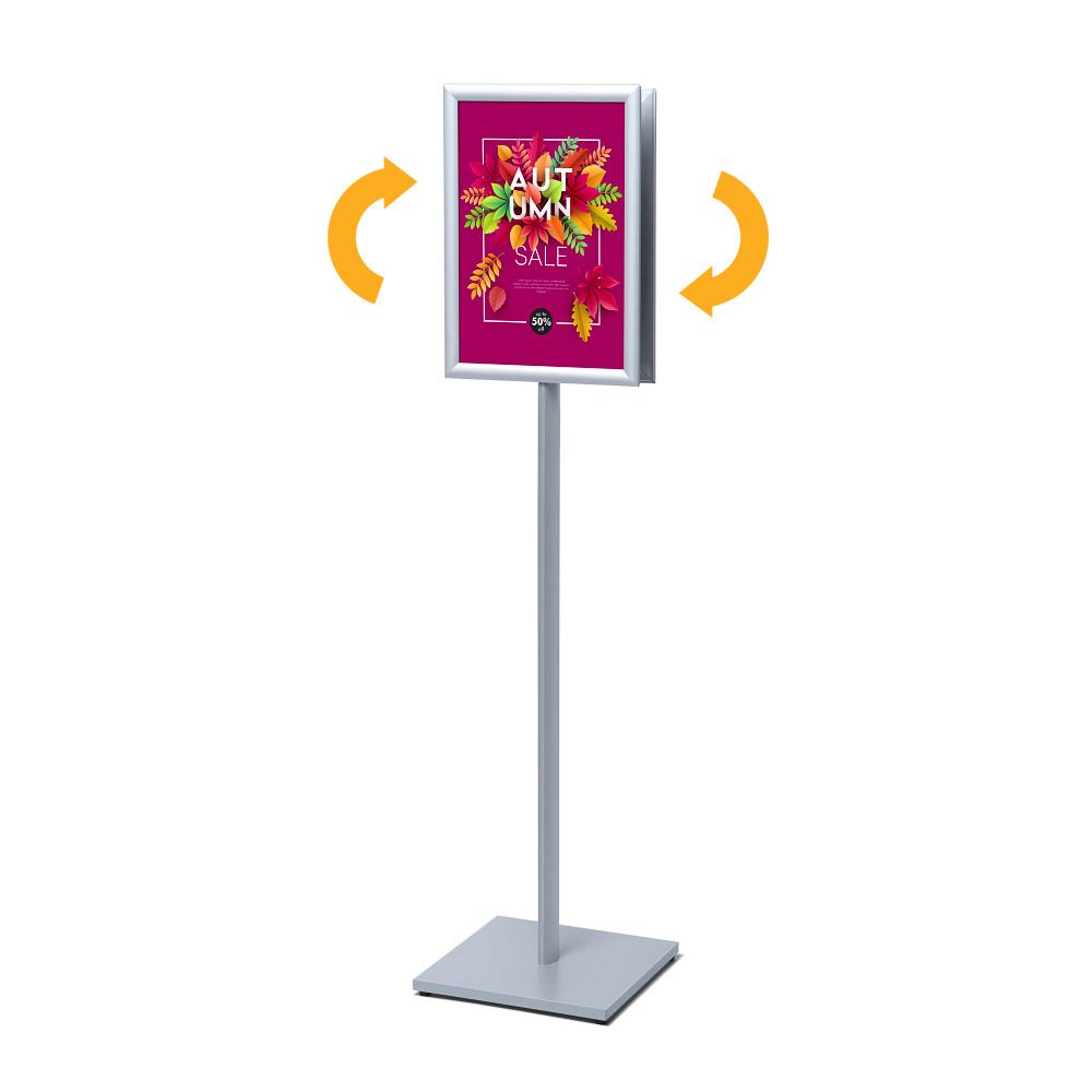 Infoständer Design STANDARD Gehrungecken A3 Doppelseitig, Showdown Displays