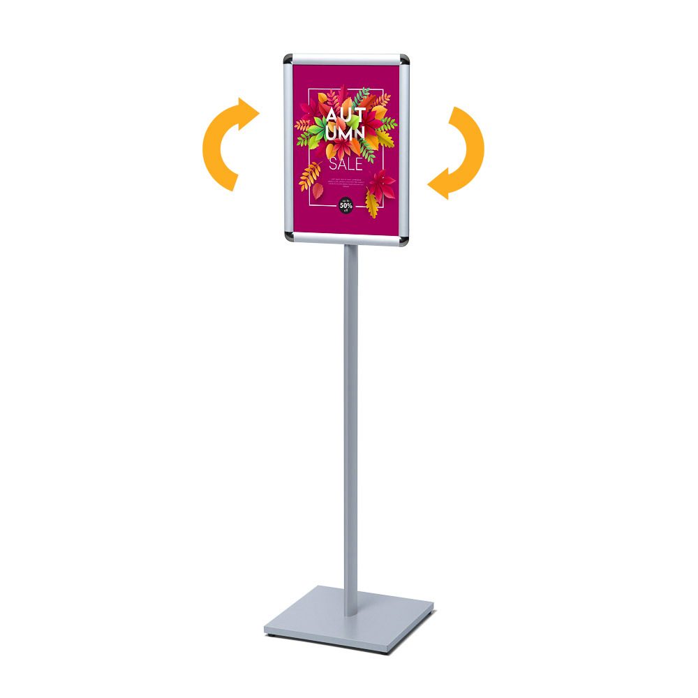 Infoständer Design STANDARD Rundecken A3, Showdown Displays