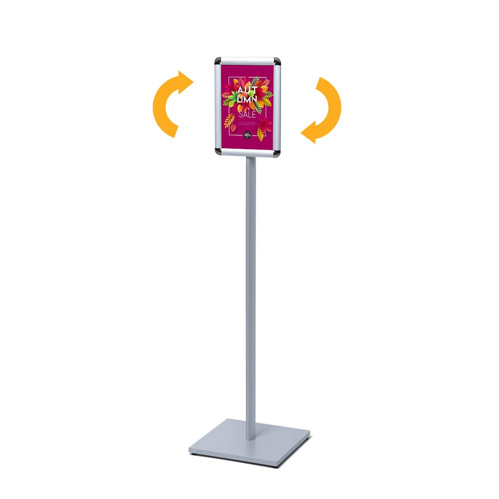 Infoständer Design STANDARD Rundecken A4, Showdown Displays