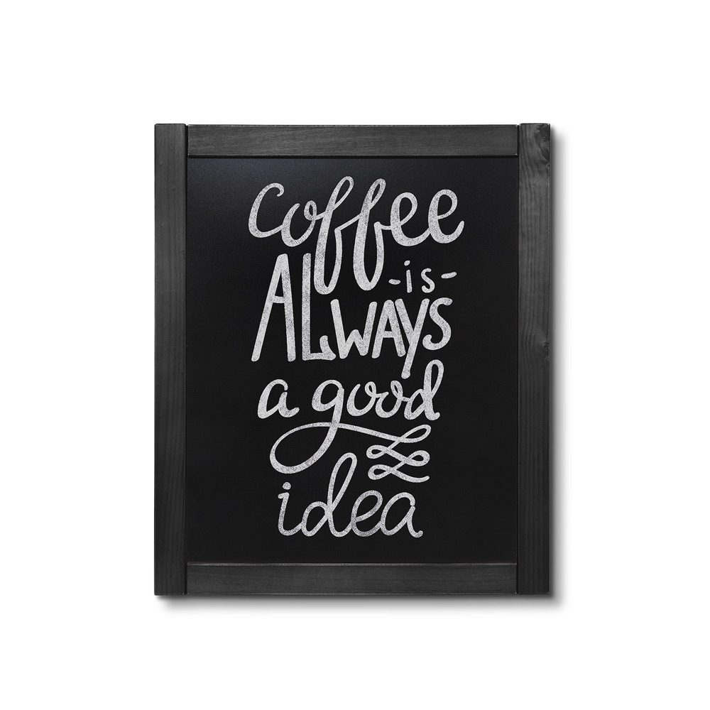 JD NATURA Kreidetafel Klassisch schwarz 50 x 60, Showdown Displays