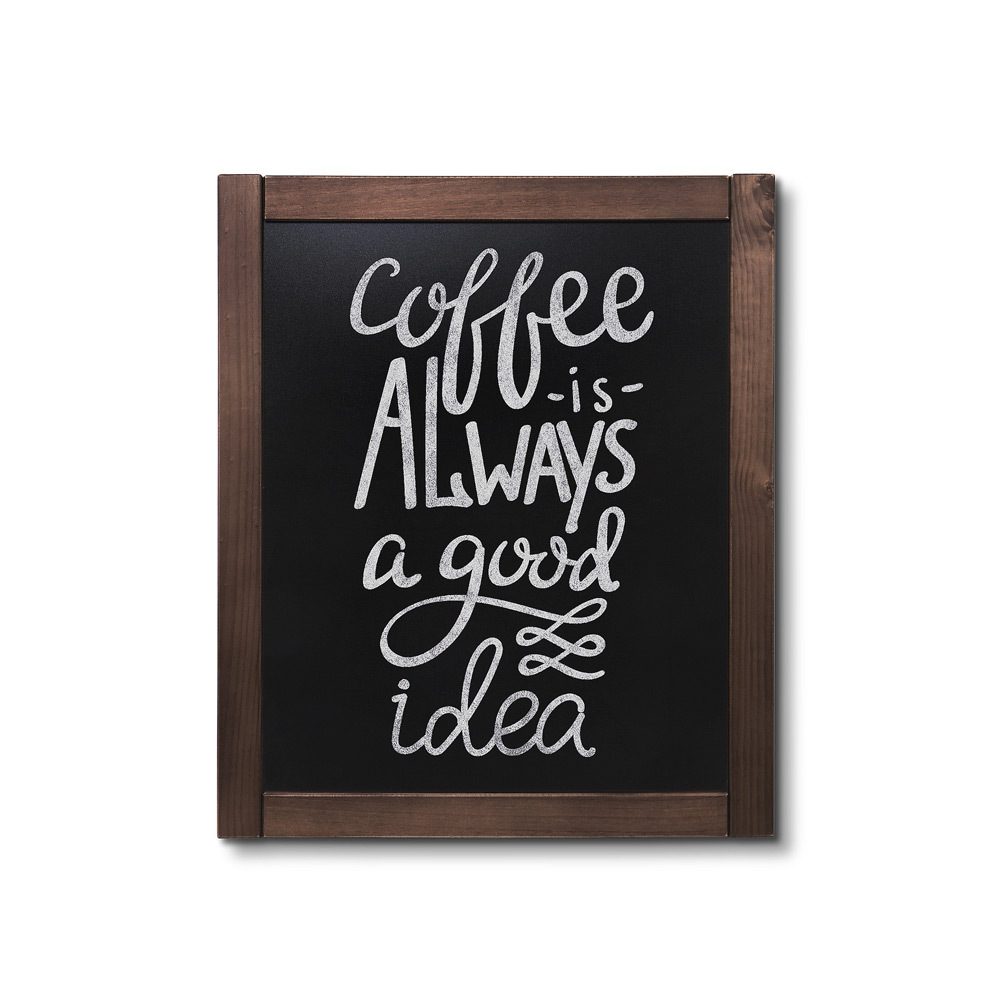 JD NATURA Kreidetafel Klassisch dunkelbraun 50 x 60, Showdown Displays