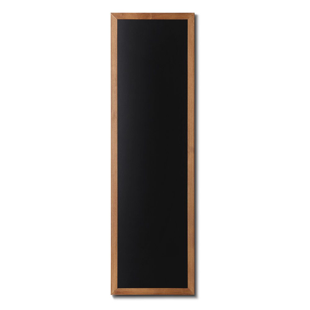Kreidetafel Holz flacher Rahmen teak 56 x 170, Showdown Displays