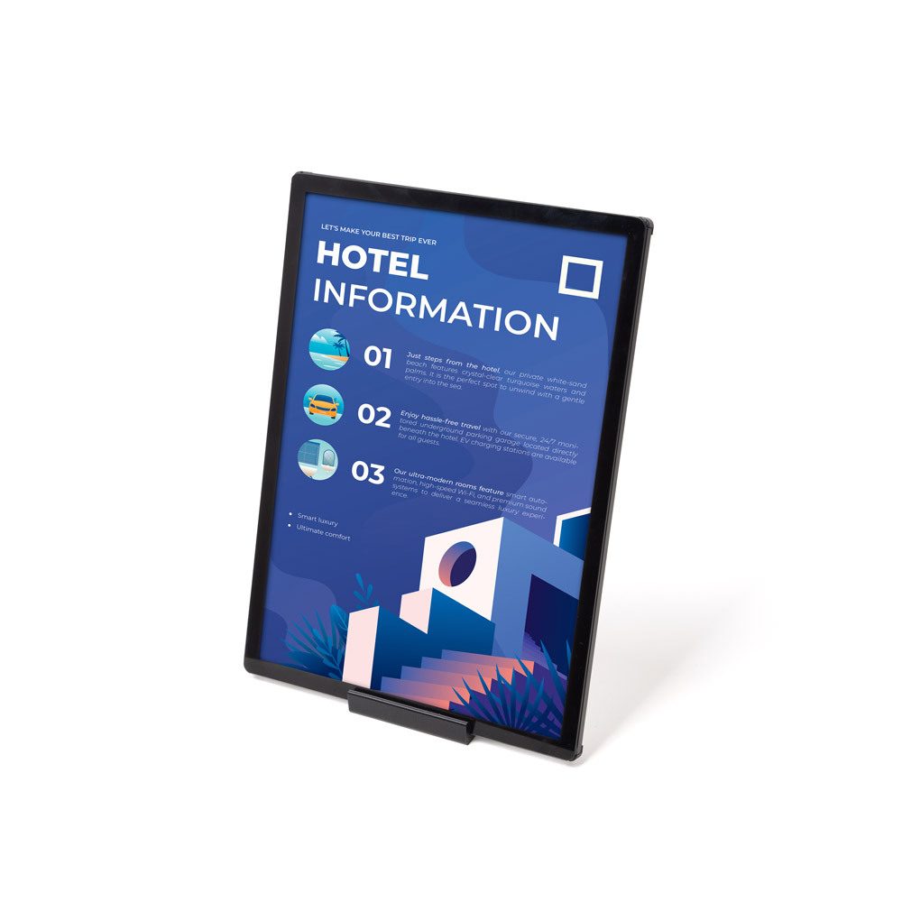 Tischaufsteller LED Slide In, Showdown Displays