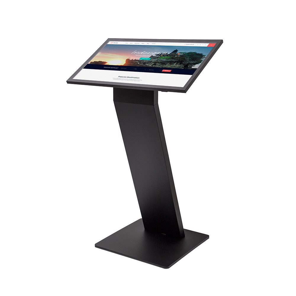 StreamLine Digitaler Kiosk mit 32" Samsung Touch-Bildschirm Schwarz, Showdown Displays