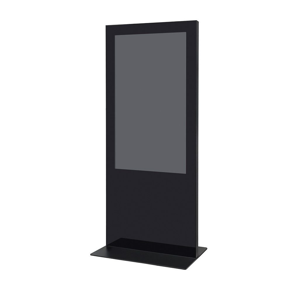 Digitale Infostele Slim Schwarz 65" Gehäuse, Showdown Displays