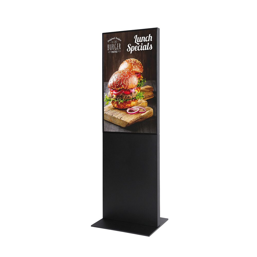 Digitale Infostele Smart Line 43" mit Samsung Bildschirm, Showdown Displays