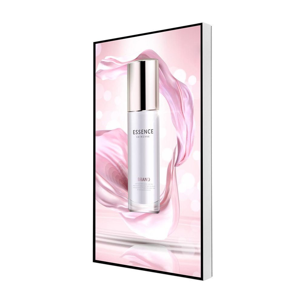 Smart Line Digitales Panel mit 50" Samsung-Bildschirm Weiß, Showdown Displays