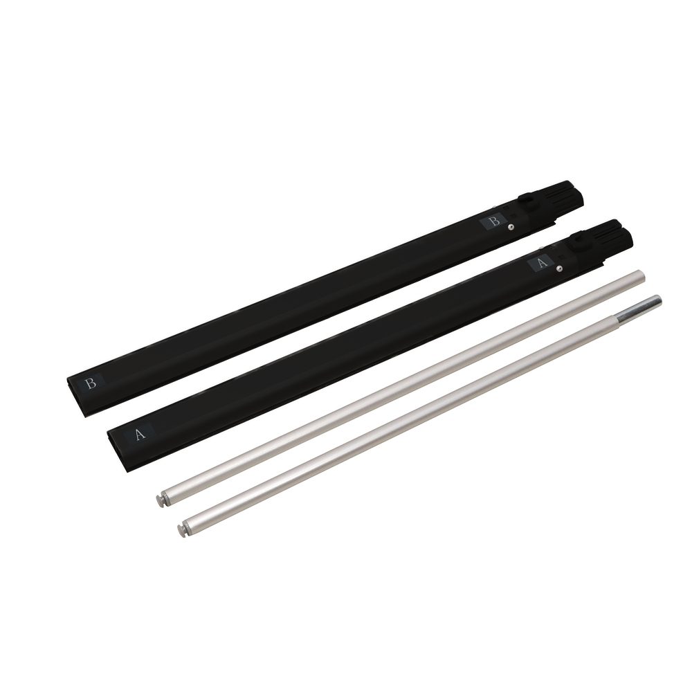FlexFrame Extension Set +30 cm Schwarz (Breite 120 cm)