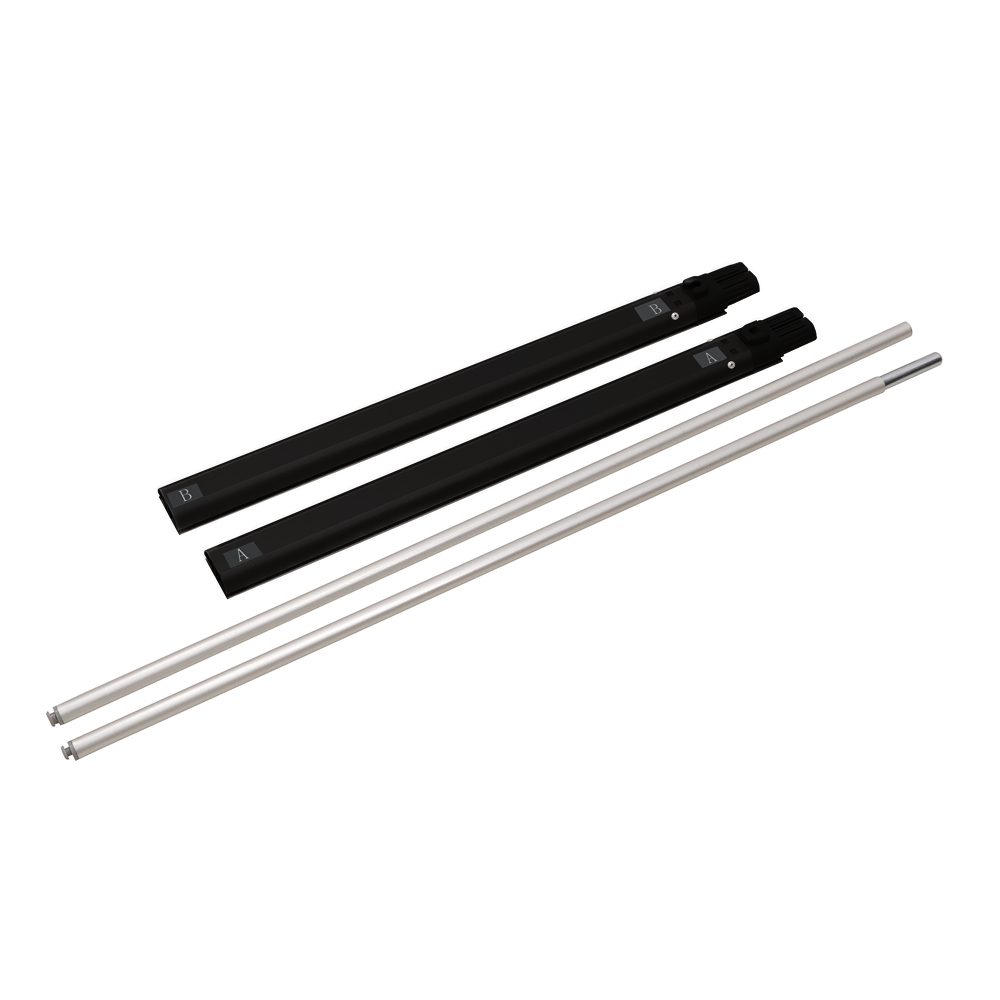 FlexFrame Extension Set +50 cm Schwarz (Breite 150 cm)