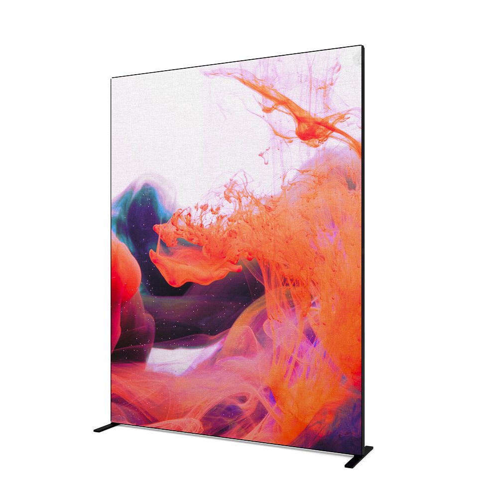 FlexFrame Wand Set 150 x 200 cm Schwarz