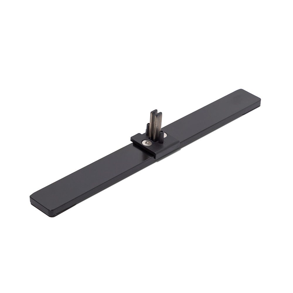 FlexFrame Vollfuß für Doppelrahmen Schwarz