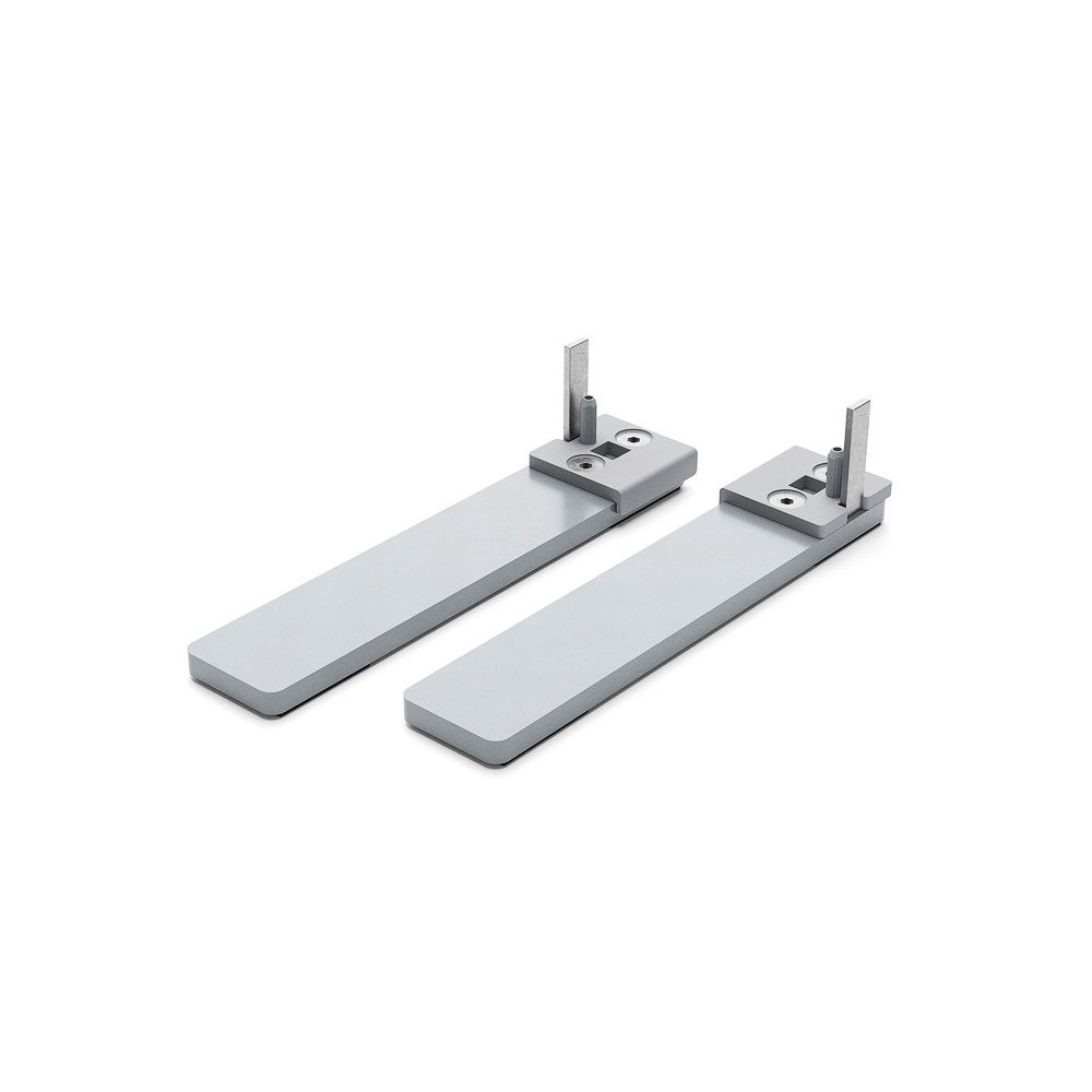 FlexFrame Halbfuß für Einzelrahmen Silber