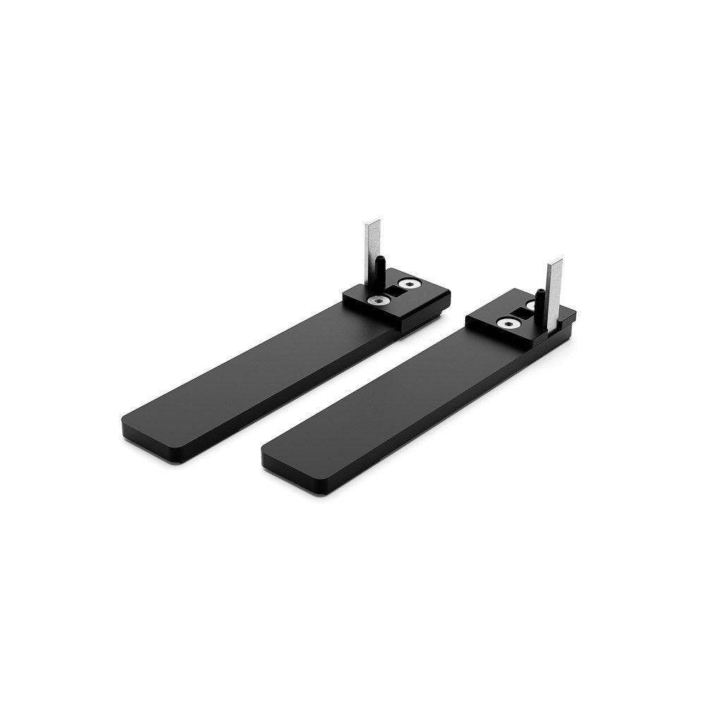 FlexFrame Halbfuß für Einzelrahmen Schwarz
