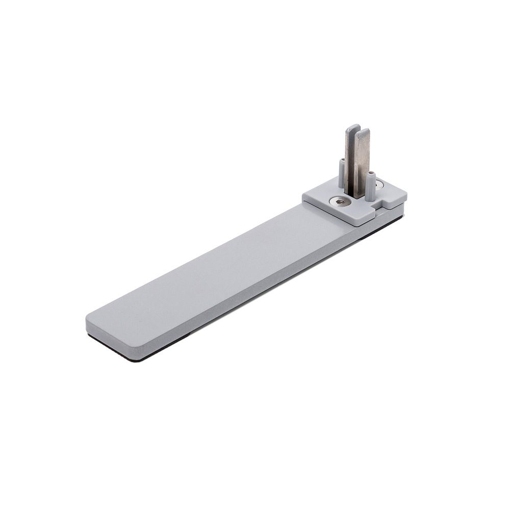 FlexFrame Halbfuß für Doppelrahmen Silber