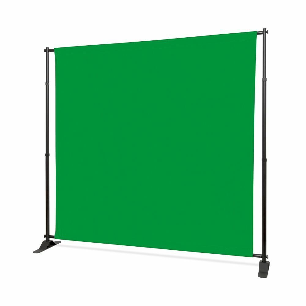 Flex Wall 200 x 200 cm Green Screen Chroma Key, Showdown Displays