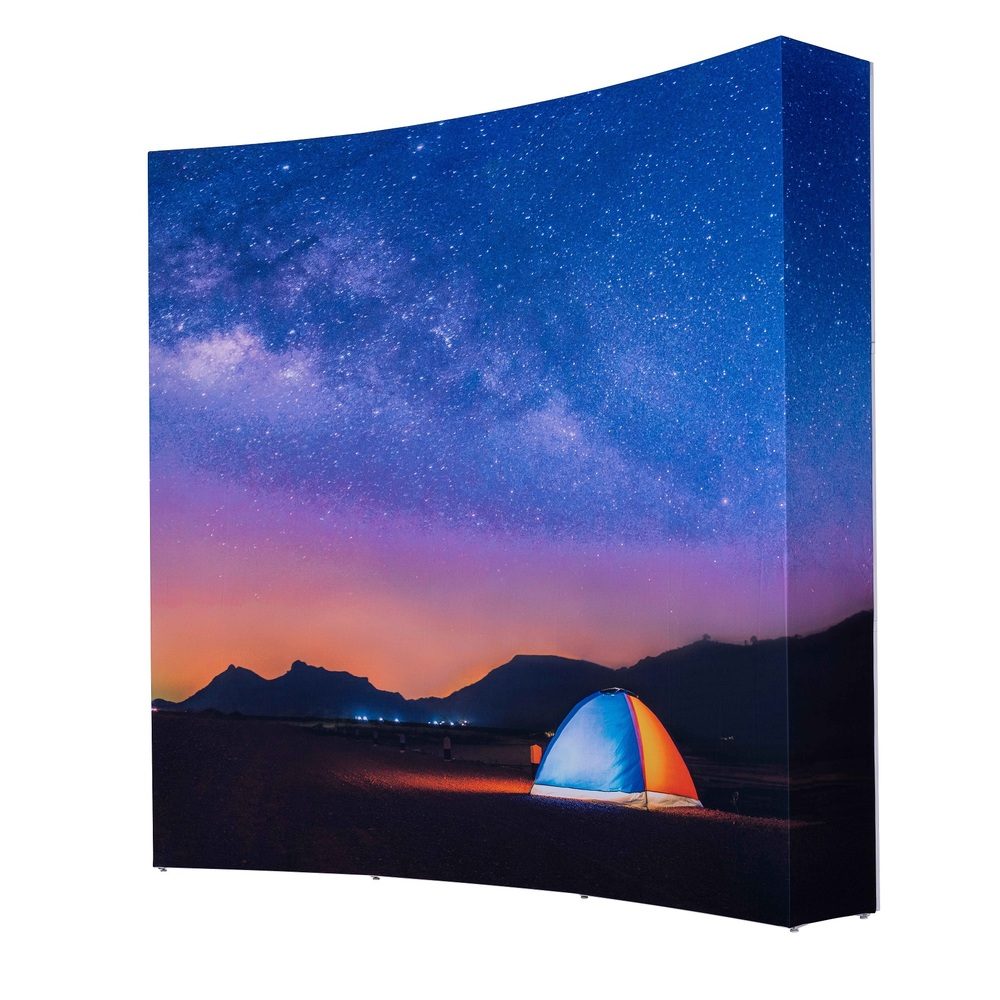 Pop-Up Impress 3 x 3 Curved, Showdown Displays