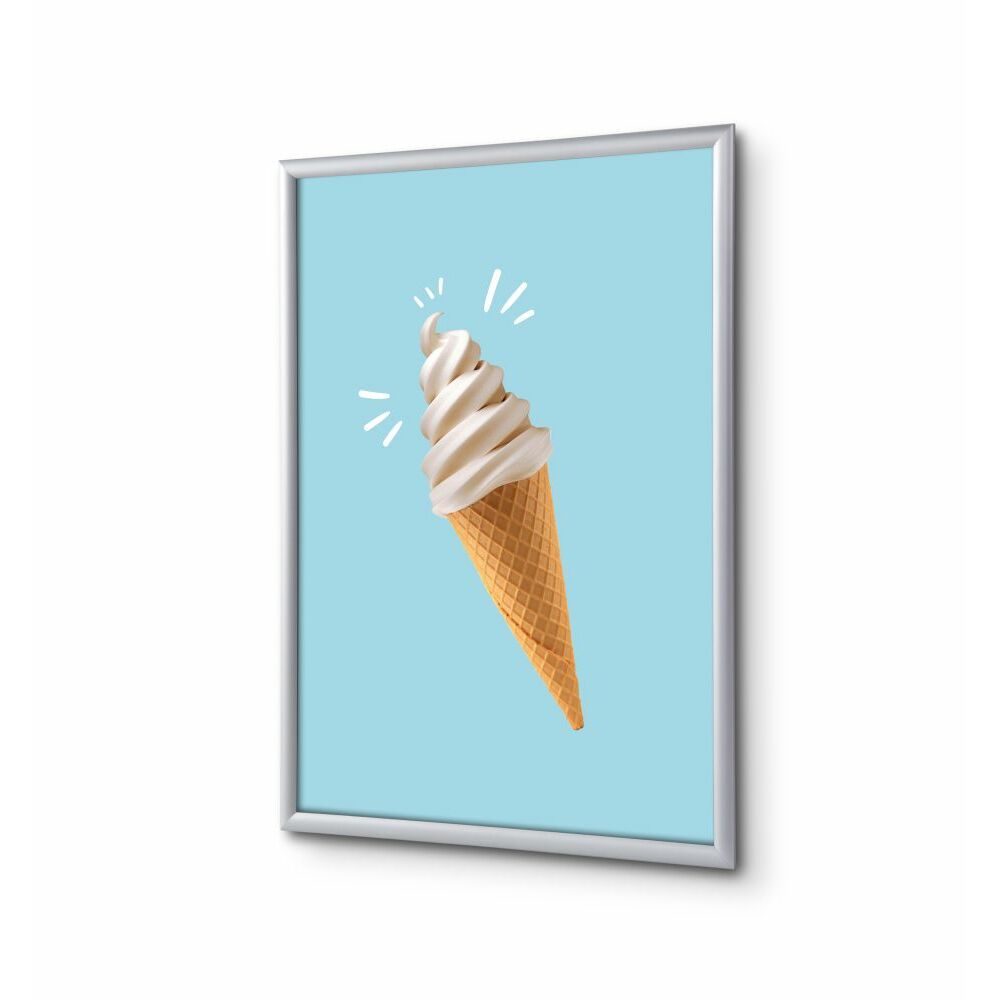 Klapprahmen A1 Komplettset Motiv „Eis“, Showdown Displays