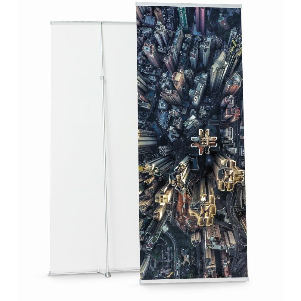 L-Banner Telescopic 85 x 160 cm-220 cm, Showdown Displays