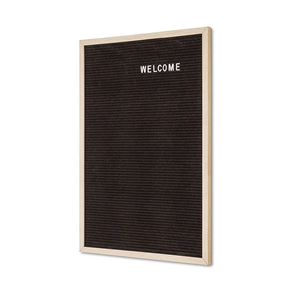 Letterboard Schwarz 40 x 60 cm, Showdown Displays