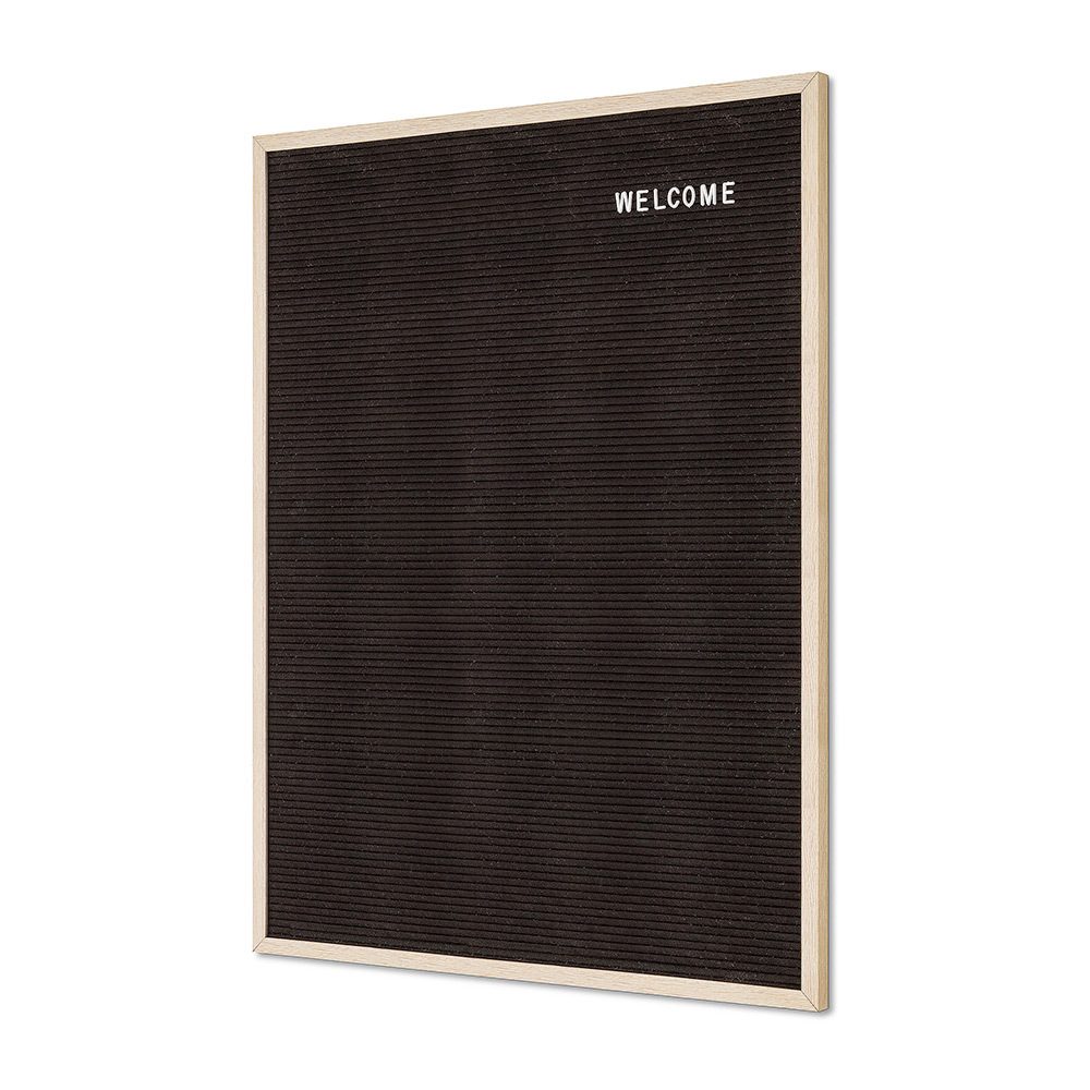 Letterboard Schwarz 60 x 80 cm, Showdown Displays
