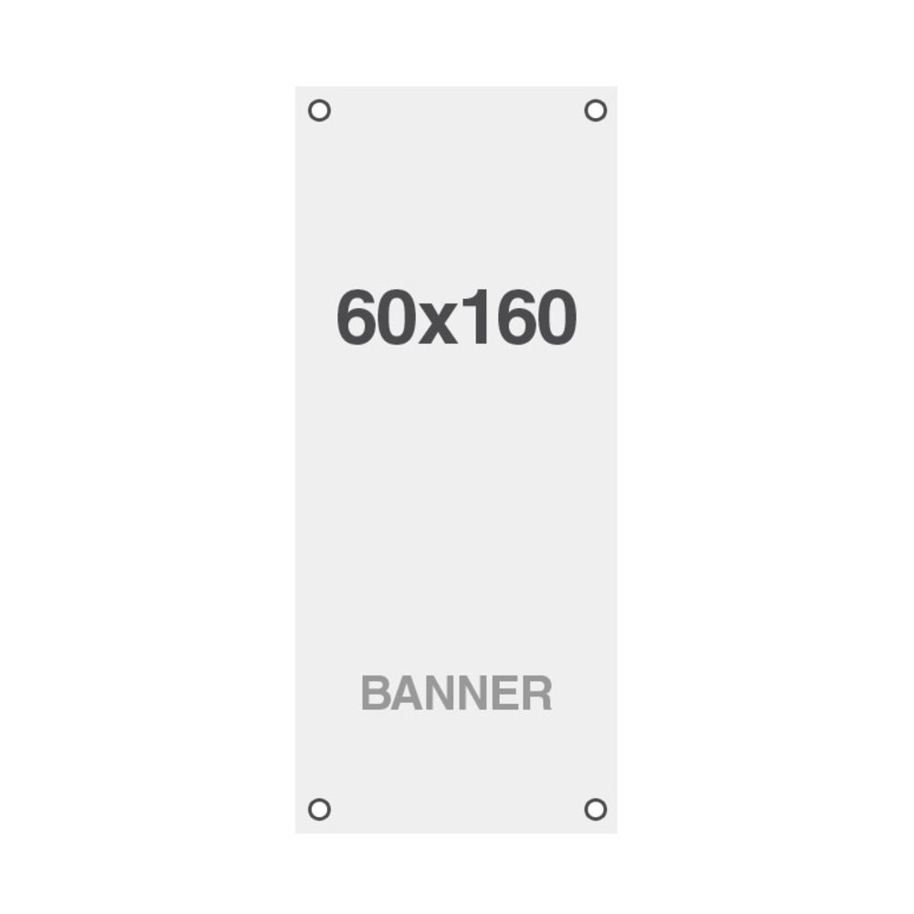 Banner Symbio 510 g/m² 600 x 1600 mm mit Lochhalterung, Showdown Displays
