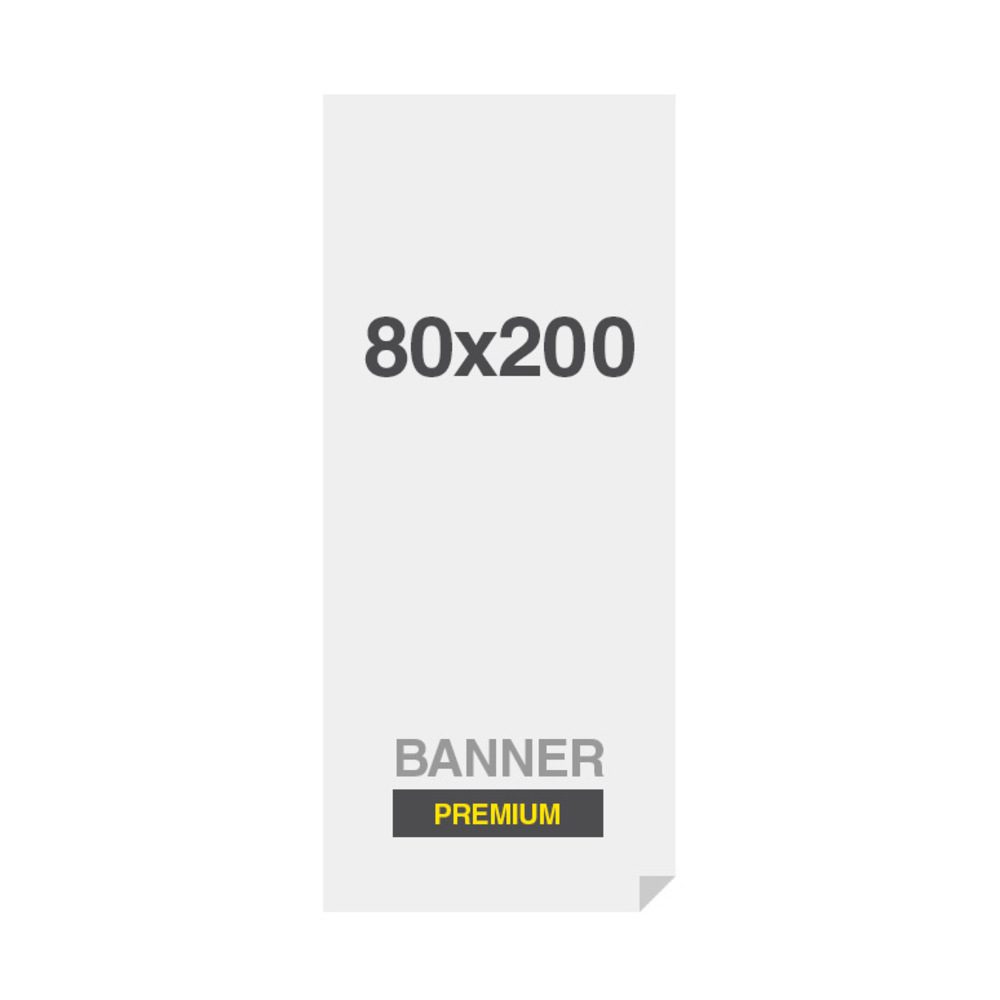 Latex Opaque silber Rückseite 265 g/m² 800 x 2000 mm, Showdown Displays