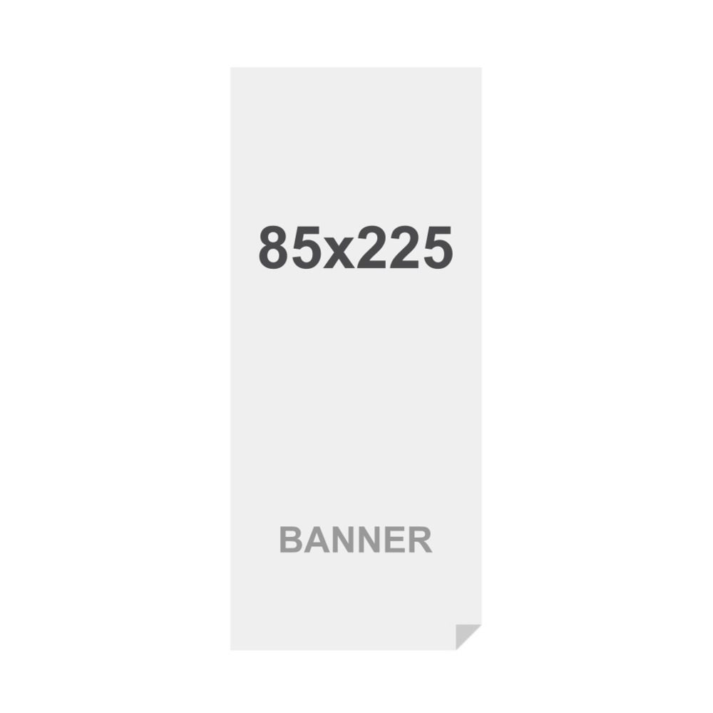Symbio Banner 510g/m² Matte Oberfläche 85 x 225 cm, Showdown Displays