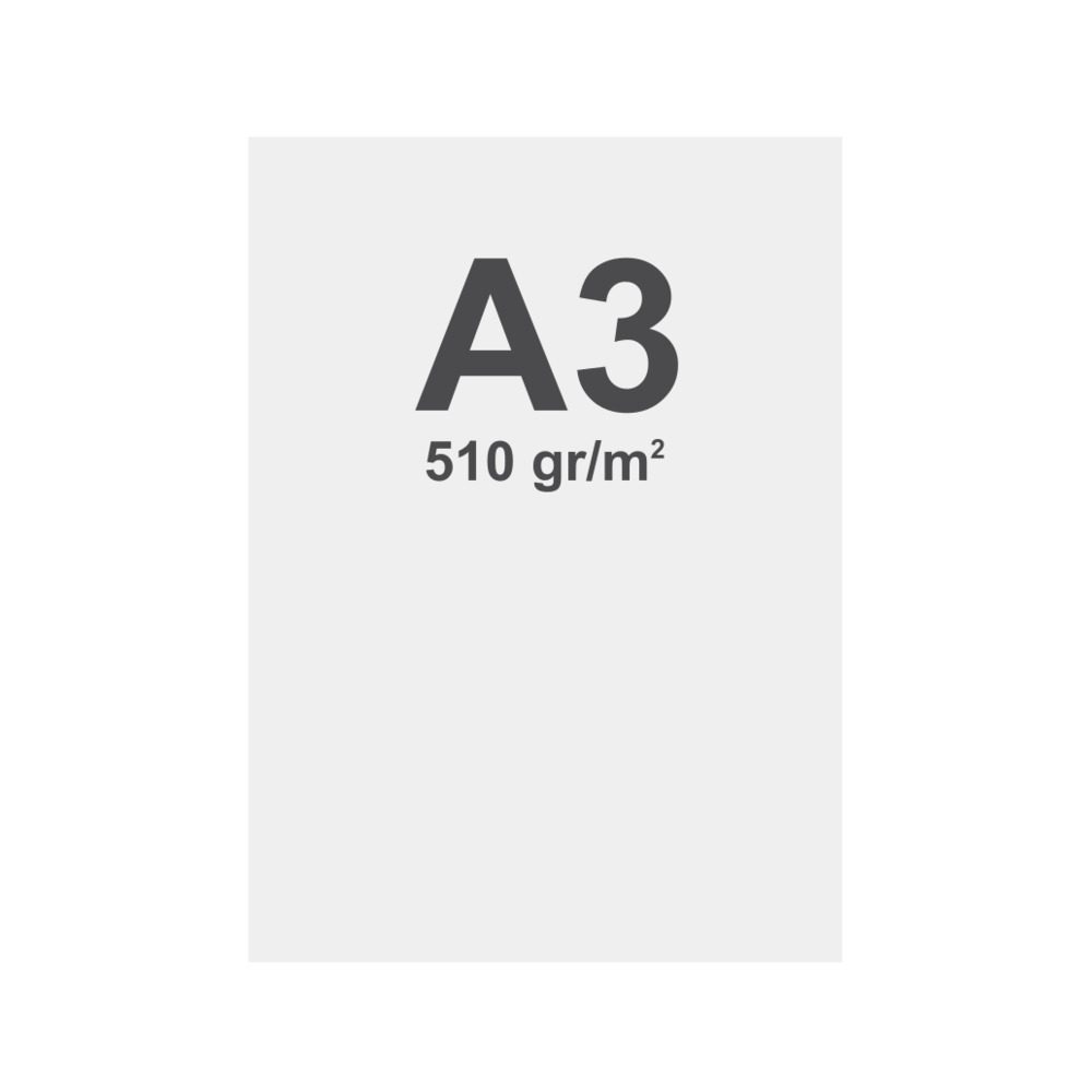 Latex Symbio frontlit DIN A3 matt 510 g/m², Showdown Displays